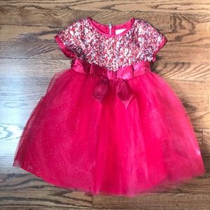 American Girl Red Holiday Dress